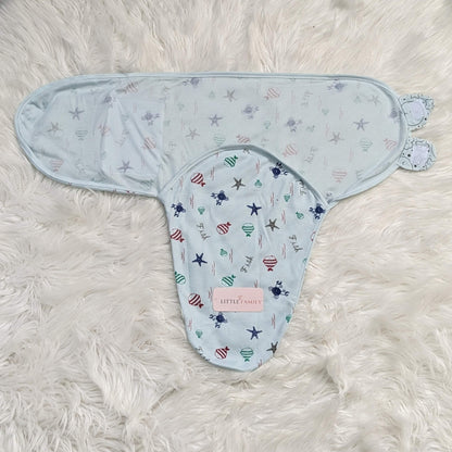Starfish & Hot Air Balloon Baby Swaddle