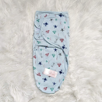 Starfish & Hot Air Balloon Baby Swaddle