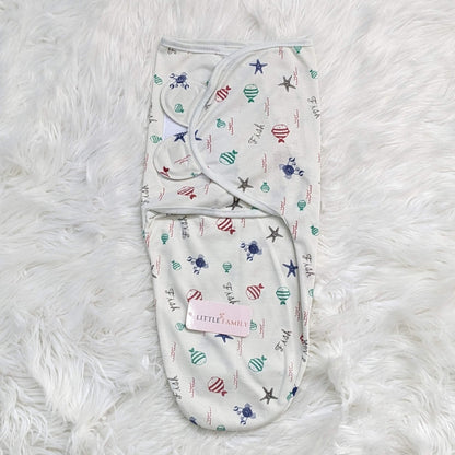 Starfish & Hot Air Balloon Baby Swaddle
