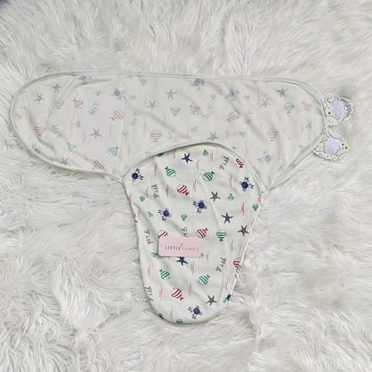 Starfish & Hot Air Balloon Baby Swaddle