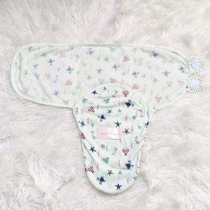 Starfish & Hot Air Balloon Baby Swaddle
