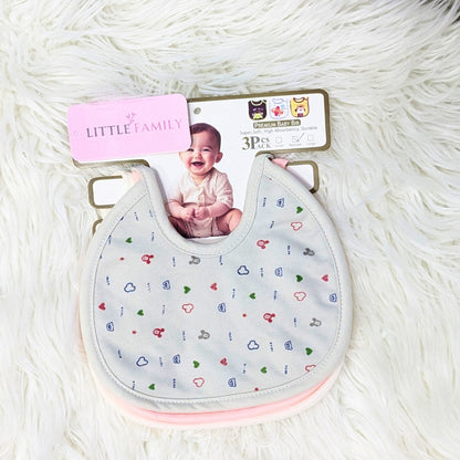 Pack of 3 Baby Bibs Set - Mickey