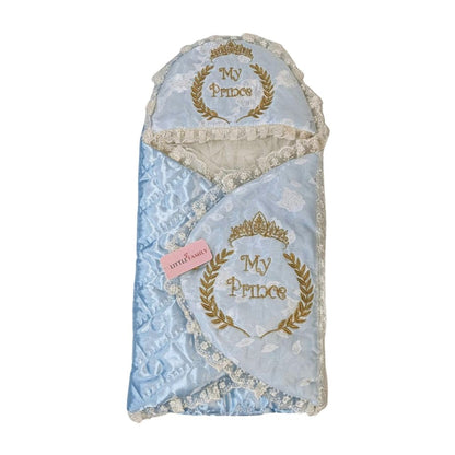 Luxury Silk Baby Carry Nest with Mosquito Net – “My Prince” / “My Princess”