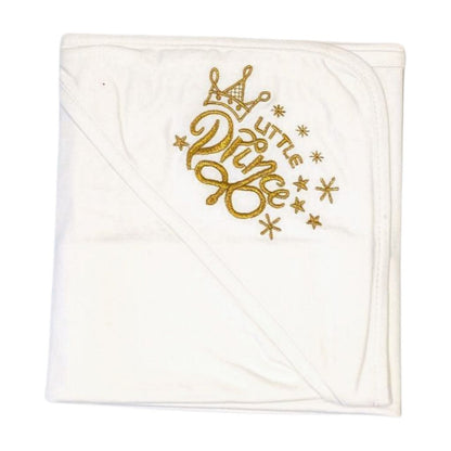 Prince  Embroidered Baby Wrapping Sheet - Comfort & Protection