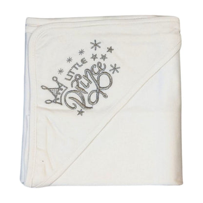 Prince  Embroidered Baby Wrapping Sheet - Comfort & Protection