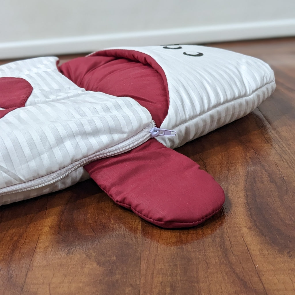 Turtle Snuggle Baby Carry Nest – Maroon