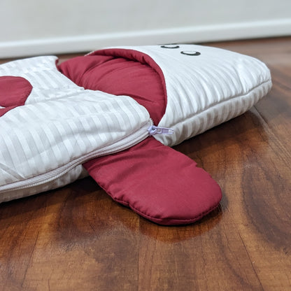 Turtle Snuggle Baby Carry Nest – Maroon