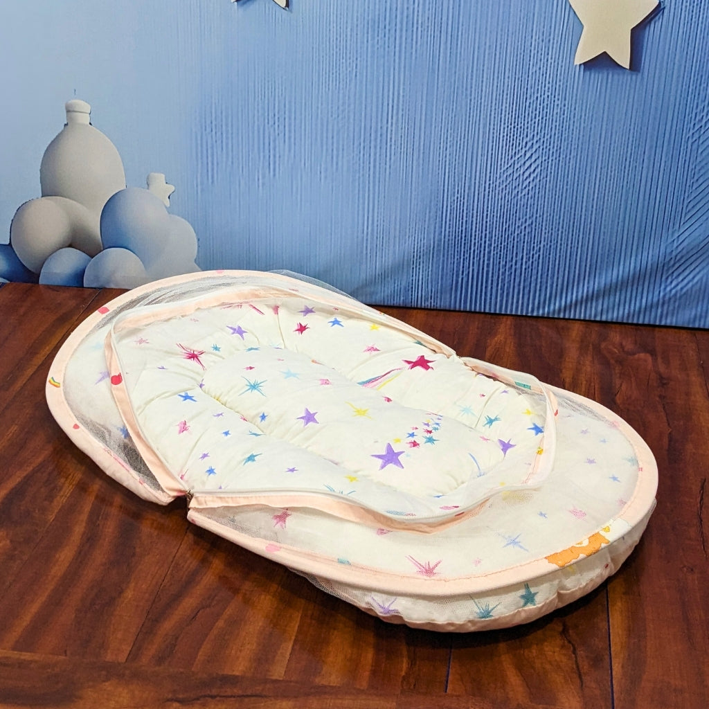 Cloud Bear Baby Bedding Set - 8 Pieces (Large)