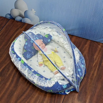 Bluebird Sky Baby Bedding Set - 9 Pieces