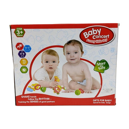 Baby Concert 8-Piece Rattle & Teether Set