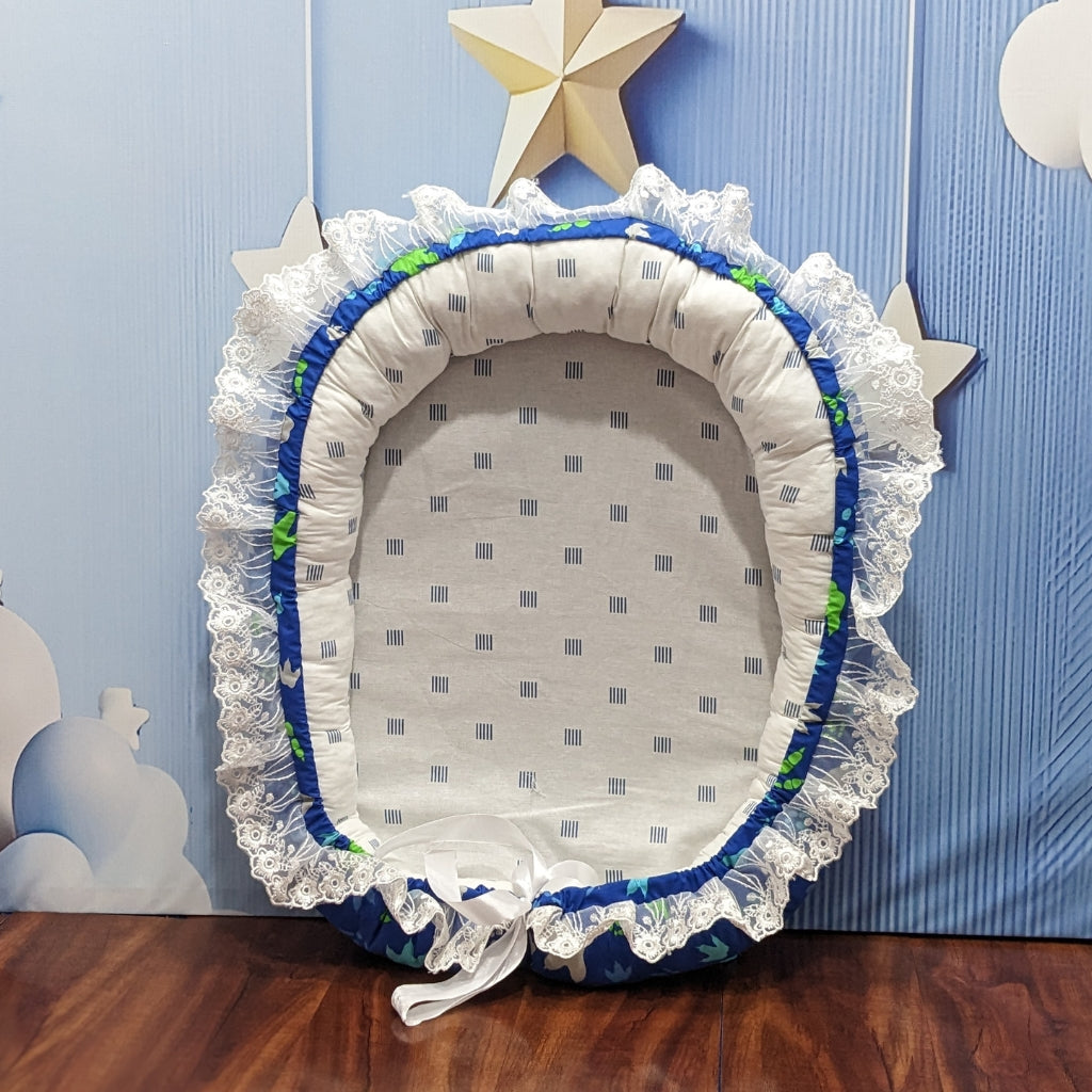 Bluebird Sky Baby Bedding Set - 9 Pieces