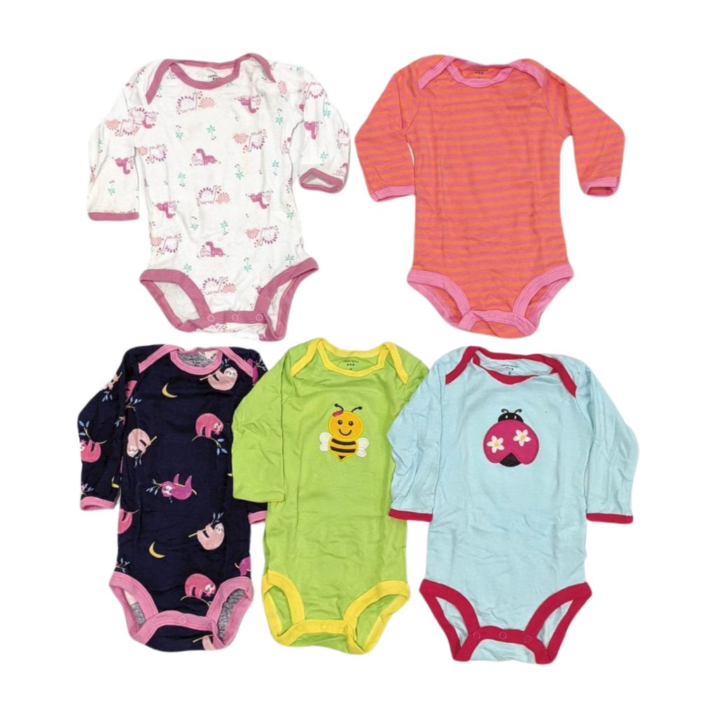 Pack of 5 Carters Bodysuits