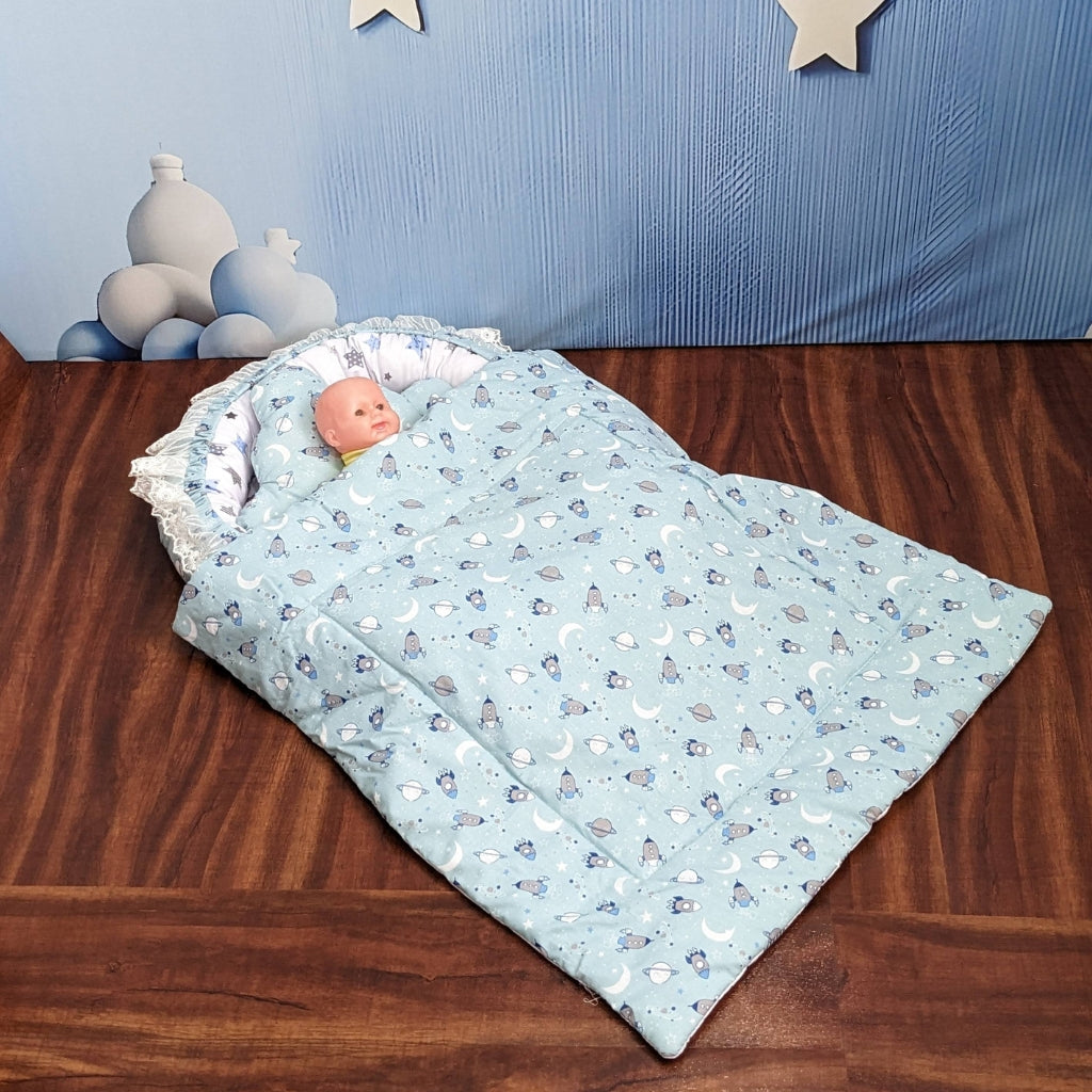 Space Explorer Baby Bedding Set - 9 Pieces