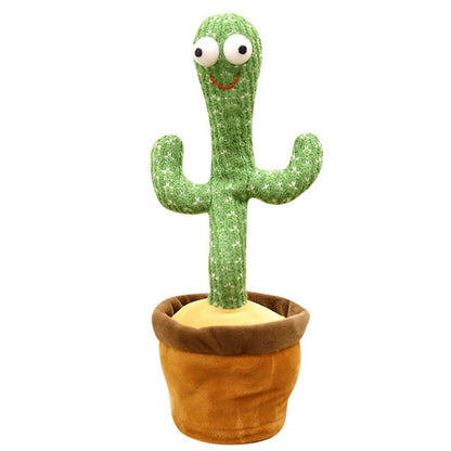 Groovy Cactus Plush Toy – Singing, Dancing & Voice-Repeat Fun