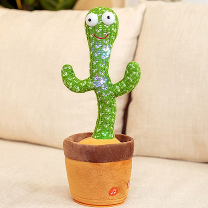 Groovy Cactus Plush Toy – Singing, Dancing & Voice-Repeat Fun