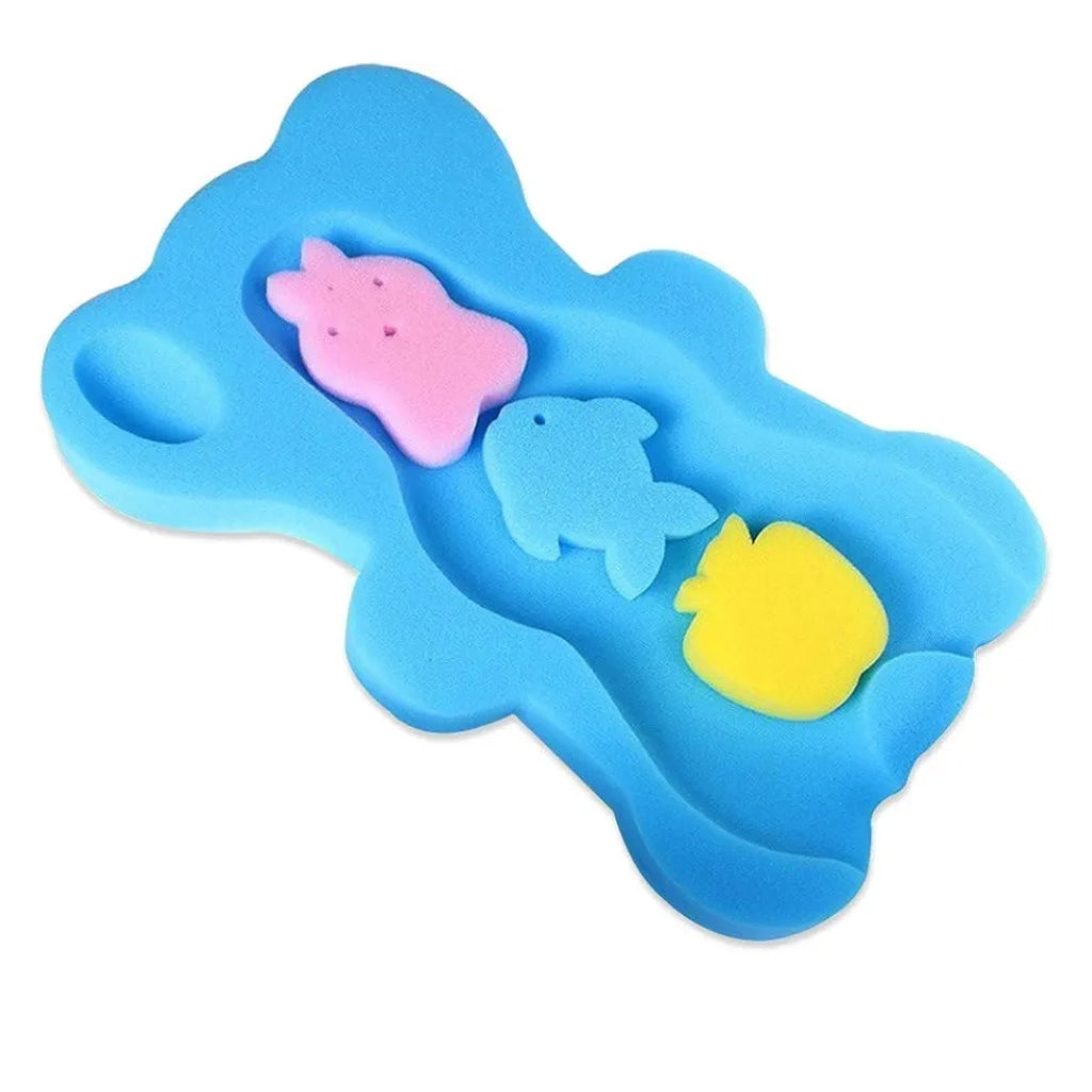 Newborn Baby Bath Tub Anti-Slip Sponge Foam Pad
