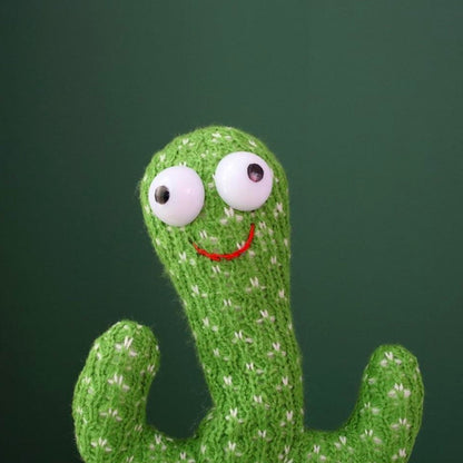 Groovy Cactus Plush Toy – Singing, Dancing & Voice-Repeat Fun