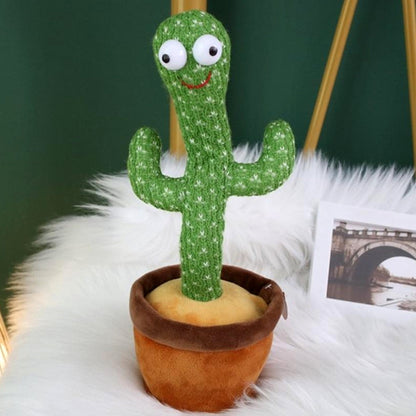 Groovy Cactus Plush Toy – Singing, Dancing & Voice-Repeat Fun