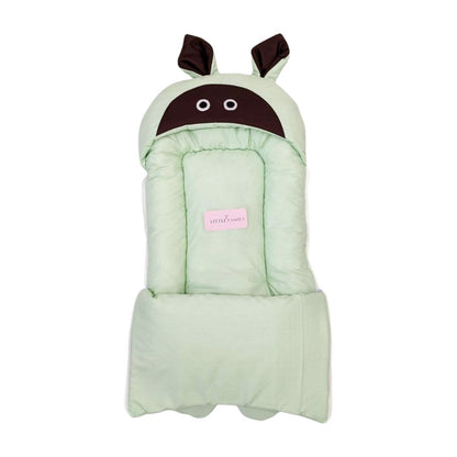 TinyBug Sleeping Carry Nest - Green