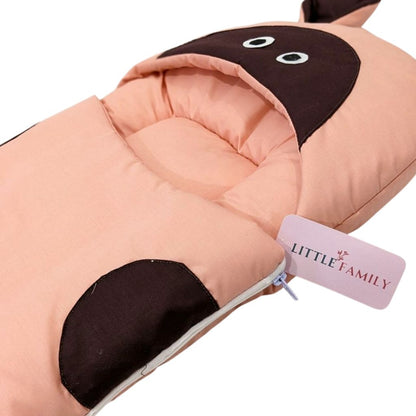 TinyBug Sleeping Carry Nest - Pink