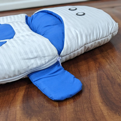 Turtle Snuggle Baby Carry Nest – Blue