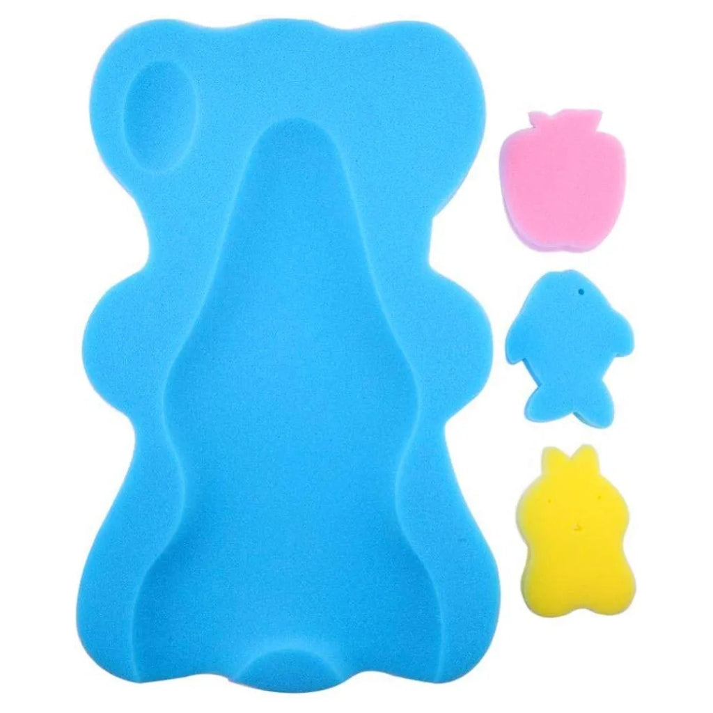Newborn Baby Bath Tub Anti-Slip Sponge Foam Pad