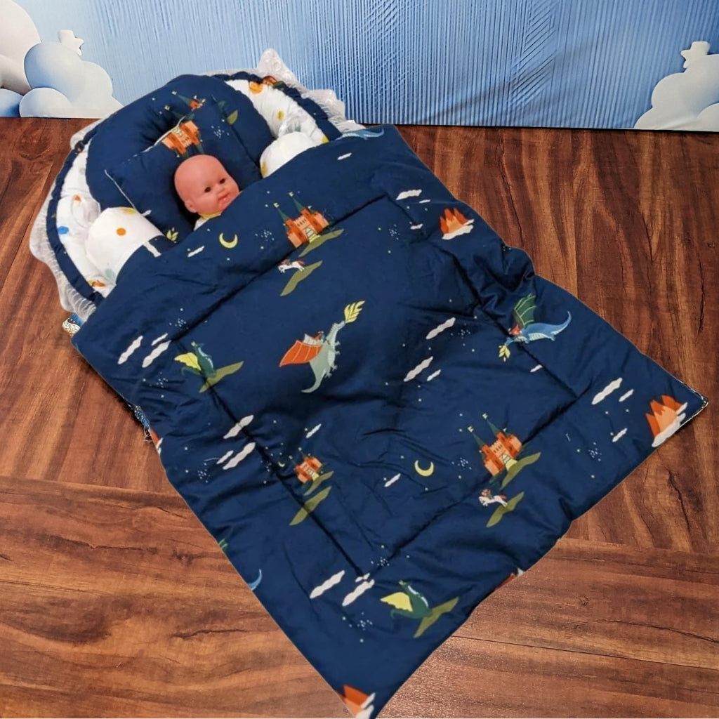 Dragon Castle Theme Bab Bedding Set -  9 Pieces