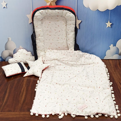 Red Baby Bedding Set – 5 Pieces
