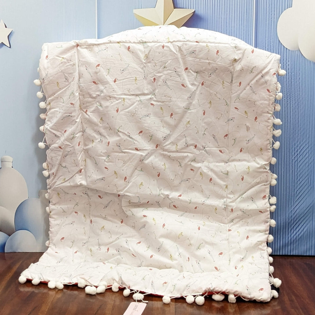 Red Baby Bedding Set – 5 Pieces