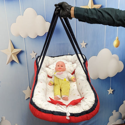 Red Baby Bedding Set – 5 Pieces