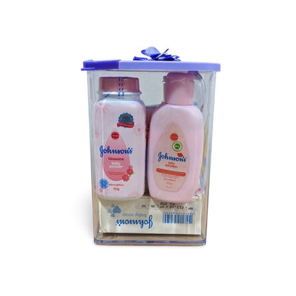 Johnson’s Baby Care Gift Jar – Complete 7-Piece Newborn Essentials Set