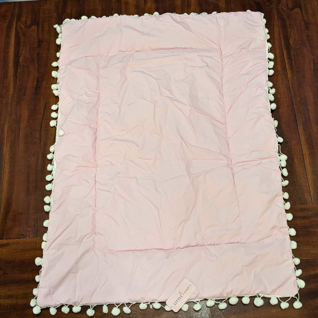 Pink Baby Bedding Set - 5 Pieces