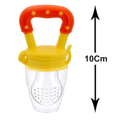 Silicone Fruit Feeder & Teether – Safe Self-Feeding Pacifier for Babies