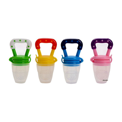 Silicone Fruit Feeder & Teether – Safe Self-Feeding Pacifier for Babies