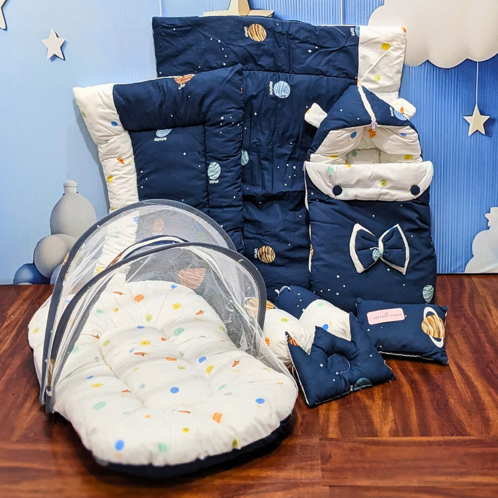 Galaxy Baby Bedding Set - 8 Pieces (Large)