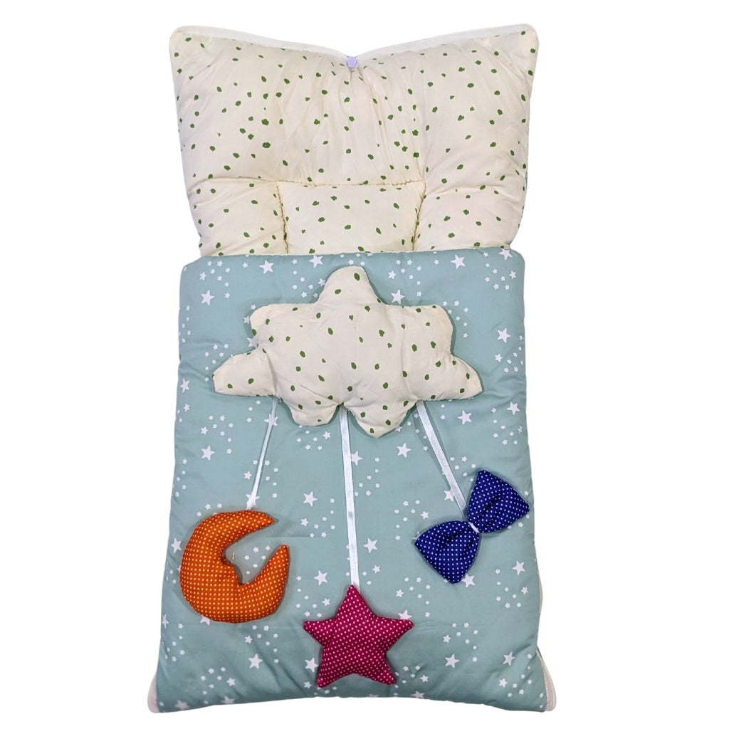 Starry Dreams Baby Carry Nest – Twinkle Blue