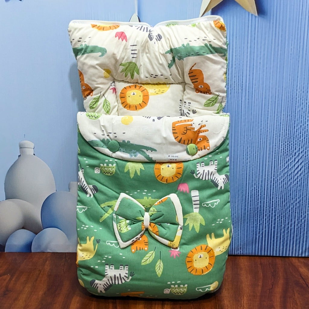 Jungle Safari Baby Bedding Set - 8 Pieces (Large)