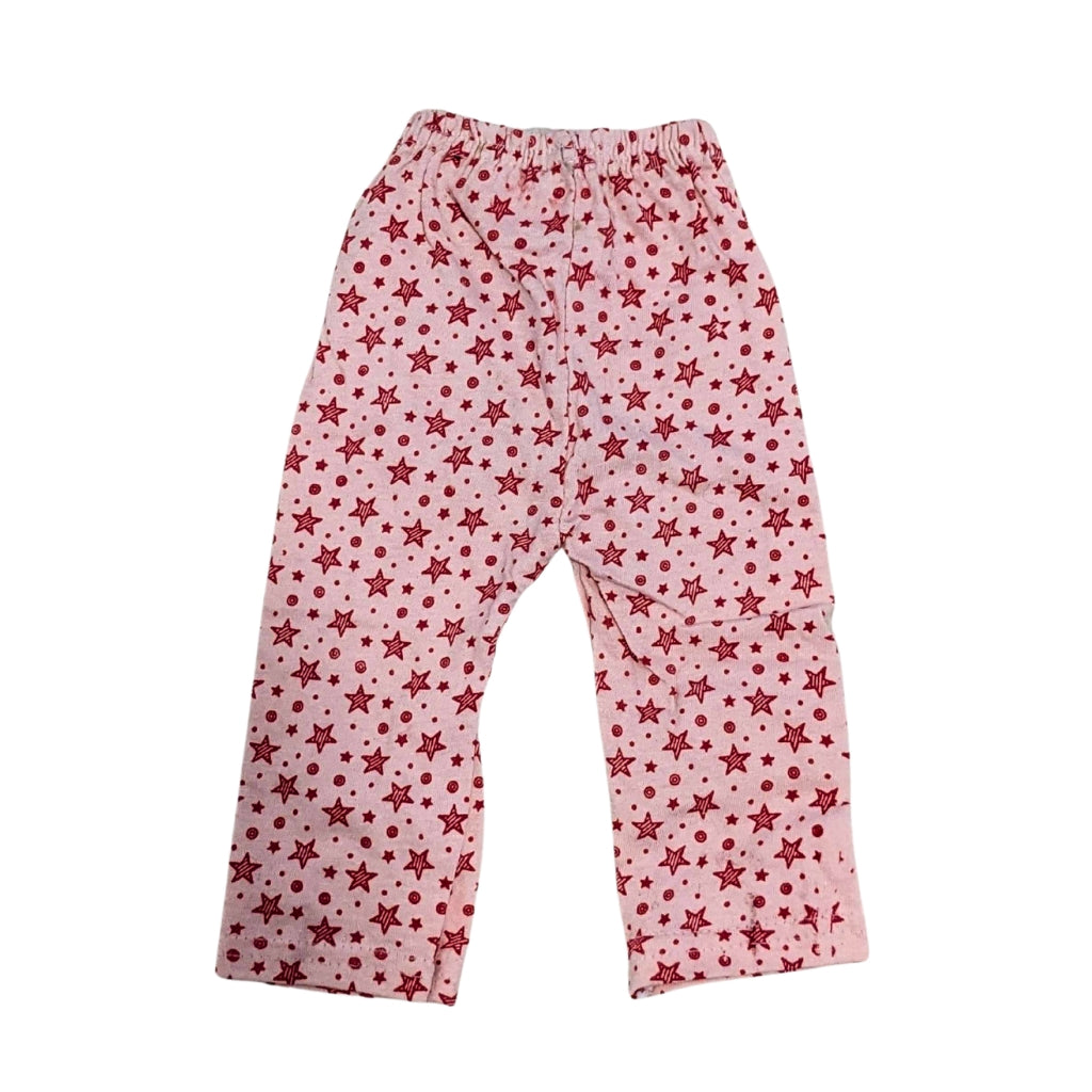 Tiny Star Pink Cotton Baby Pajama