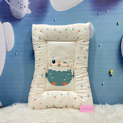Premium 7-Piece Egg Chick Velvet Baby Bedding Set - Mint Green