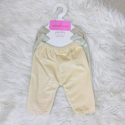 Pack of 3 Velvet Trousers