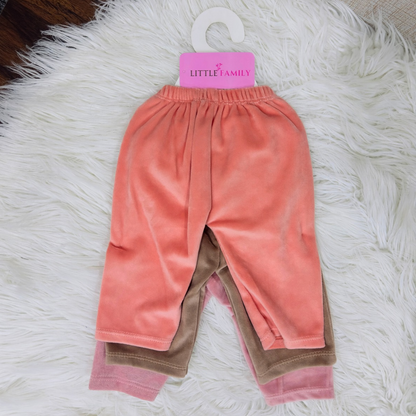 Pack of 3 Velvet Trousers