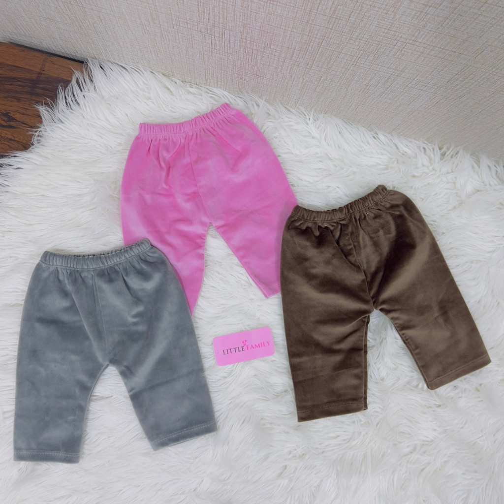 Pack of 3 Velvet Trousers