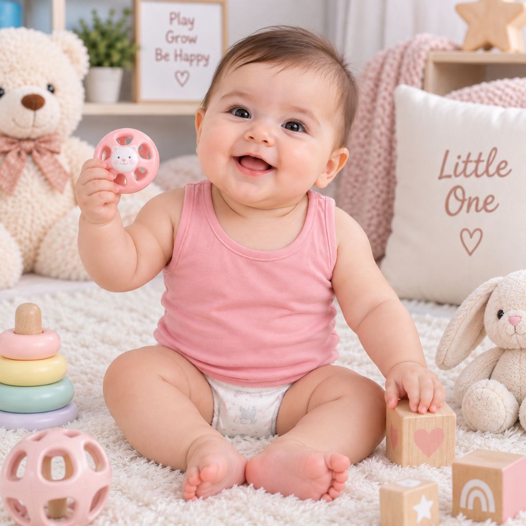 Premium Baby Cotton Vest – Sleeveless