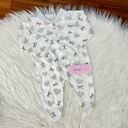 Pack of 3 Premium Baby Full-Body Rompers – Gentle & Breathable