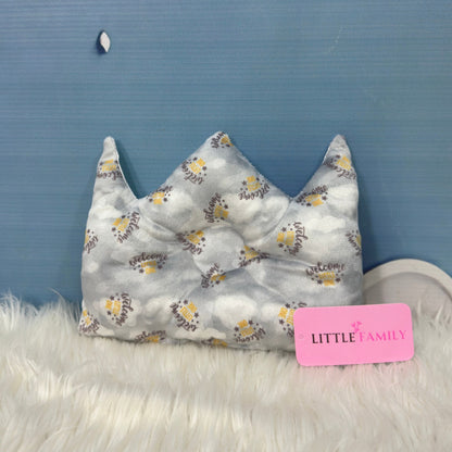 Premium 7-Piece Velvet Baby Bedding Set | "Welcome Little One" Edition - Grey
