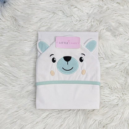 Premium Baby Hooded Wrapping Sheet | Sweet Bear