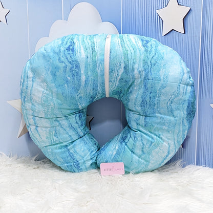 Aquatic Theme Baby Feeding Pillow – Ergonomic Support for Breastfeeding Moms