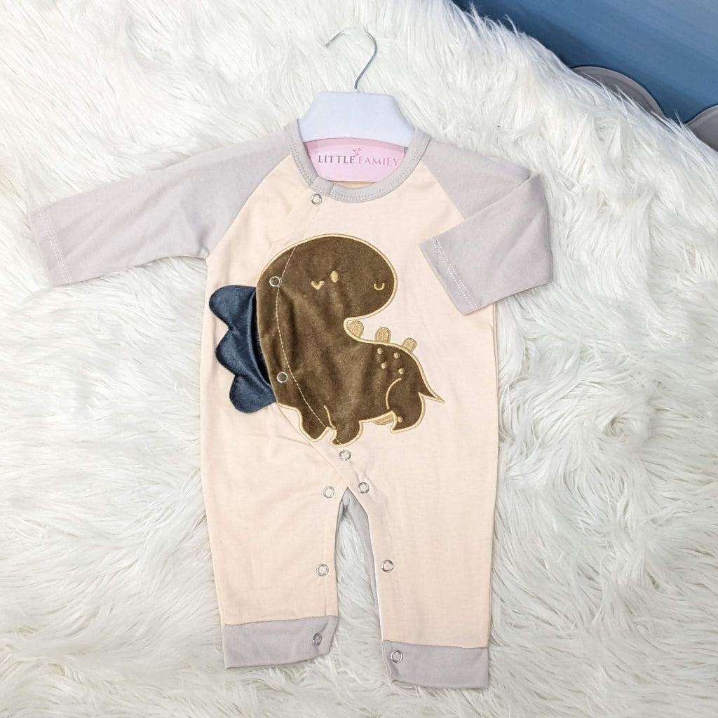 Soft Cotton Baby Dino Romper for Babies – Cute & Comfy One-Piece Suit