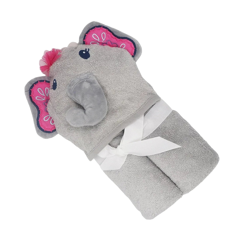 Elephant Hooded Baby Bath Towel – Soft & Cozy Wrap