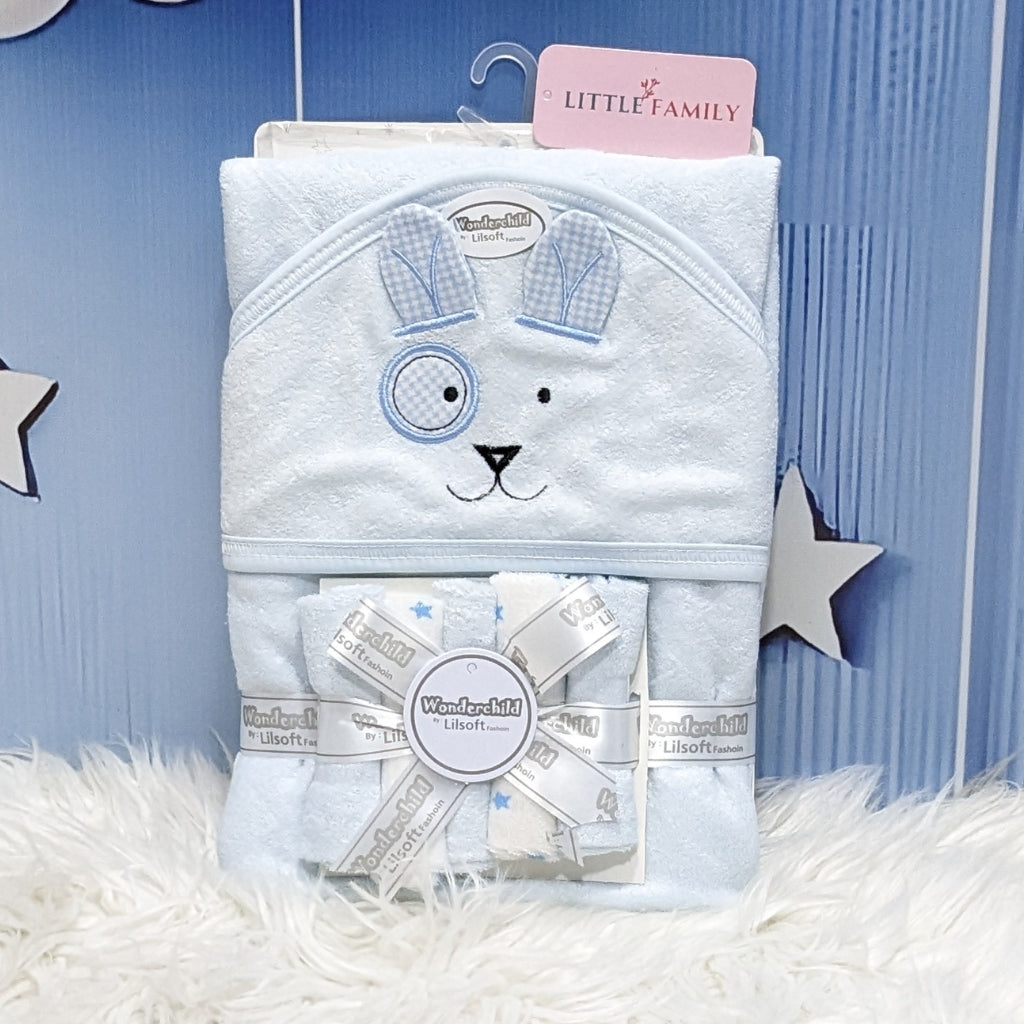 Premium Baby Hooded Towel Set – Rabbit